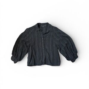 HYFVE Charcoal Button-Up Top